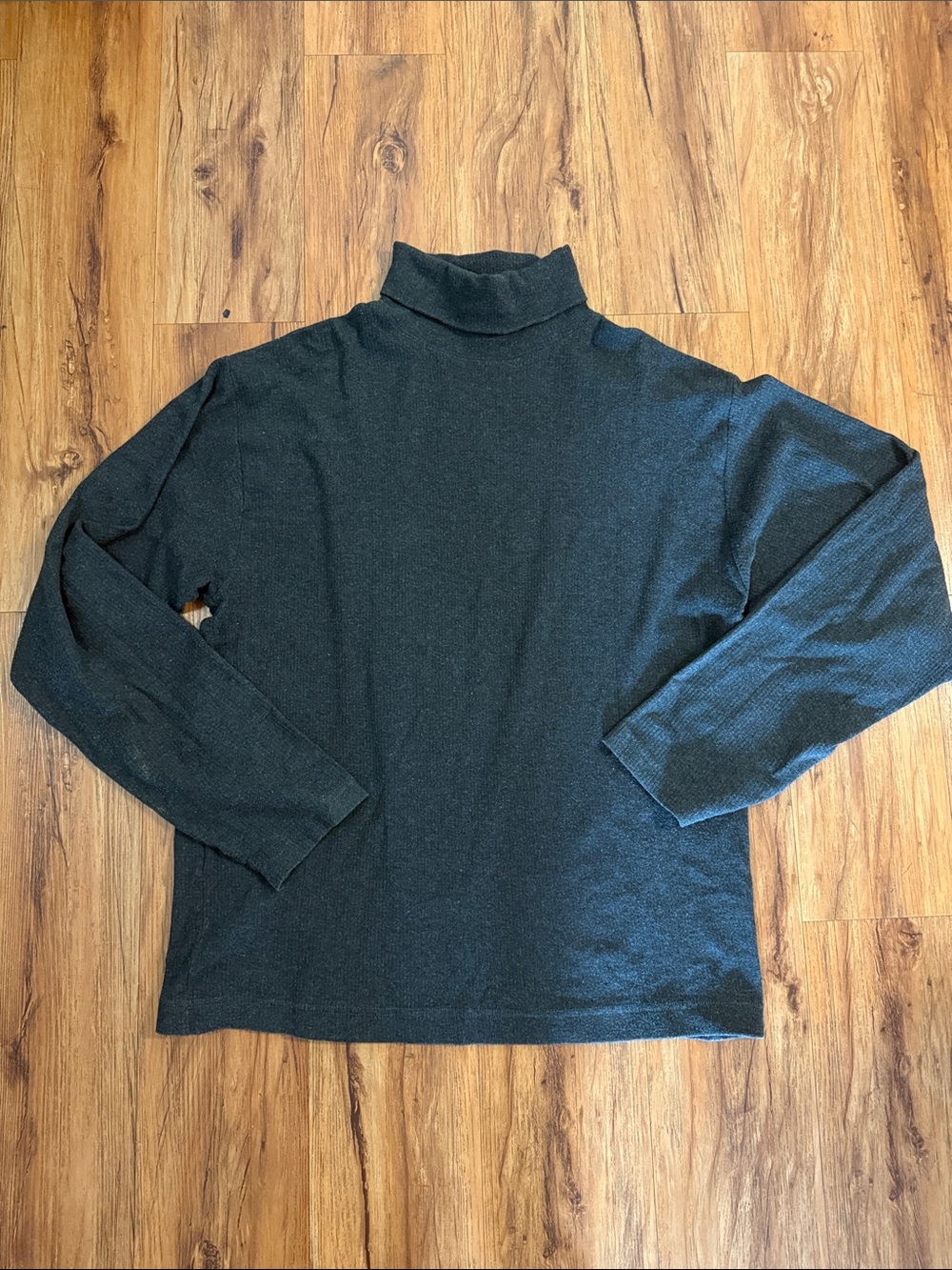 Men's Black Turtleneck Sweater - Classic Long Sleeve